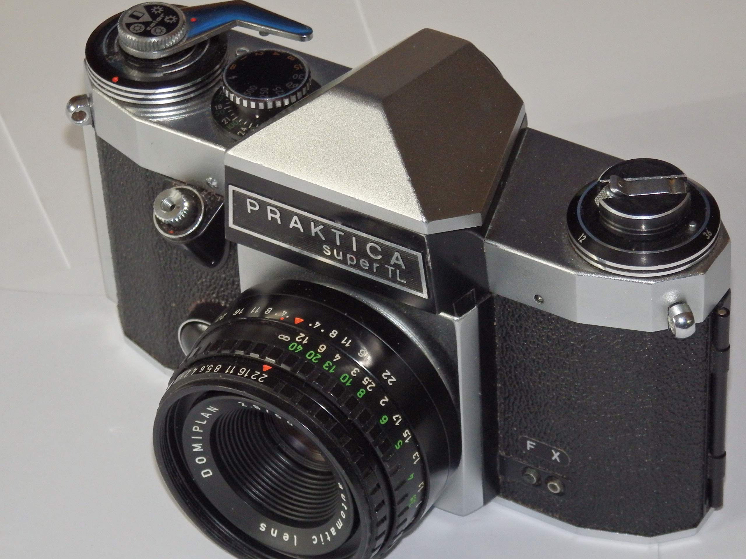 Praktica Very Rare SLR Camera Super TL with Domiplan Automatic